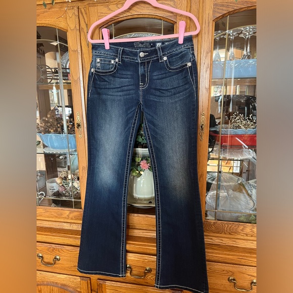 Miss Me Embellished Mid Rise Boot Jeans 30/33💎 - Picture 14 of 16